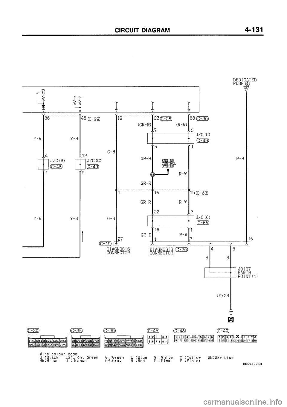 MITSUBISHI GALANT 1997 8.G Electrical Wiring Diagram Workshop Manual MITSUBISHI GALANT 1997 8.G Electrical Wiring Diagram Workshop Manual