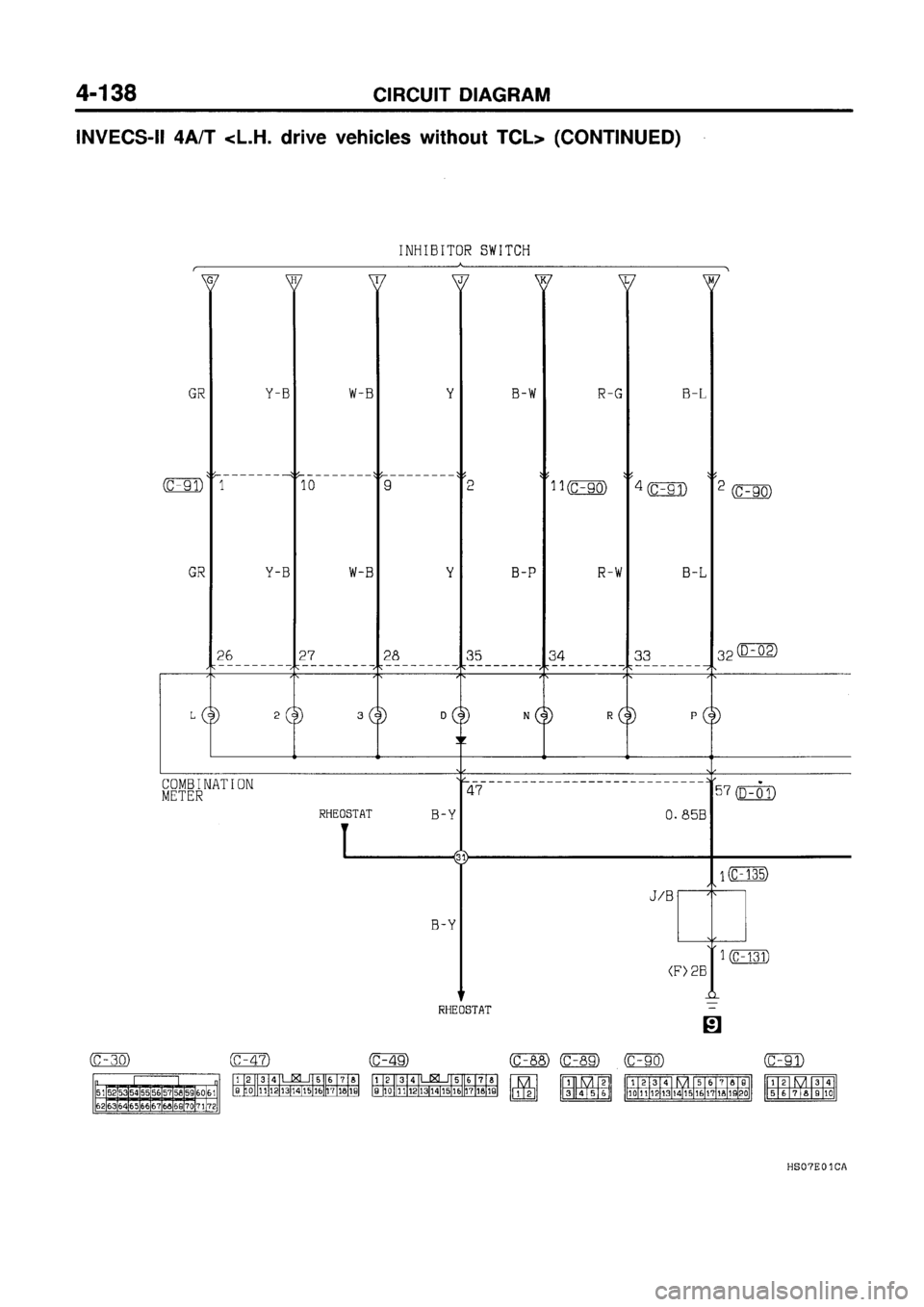MITSUBISHI GALANT 1997 8.G Electrical Wiring Diagram Workshop Manual MITSUBISHI GALANT 1997 8.G Electrical Wiring Diagram Workshop Manual