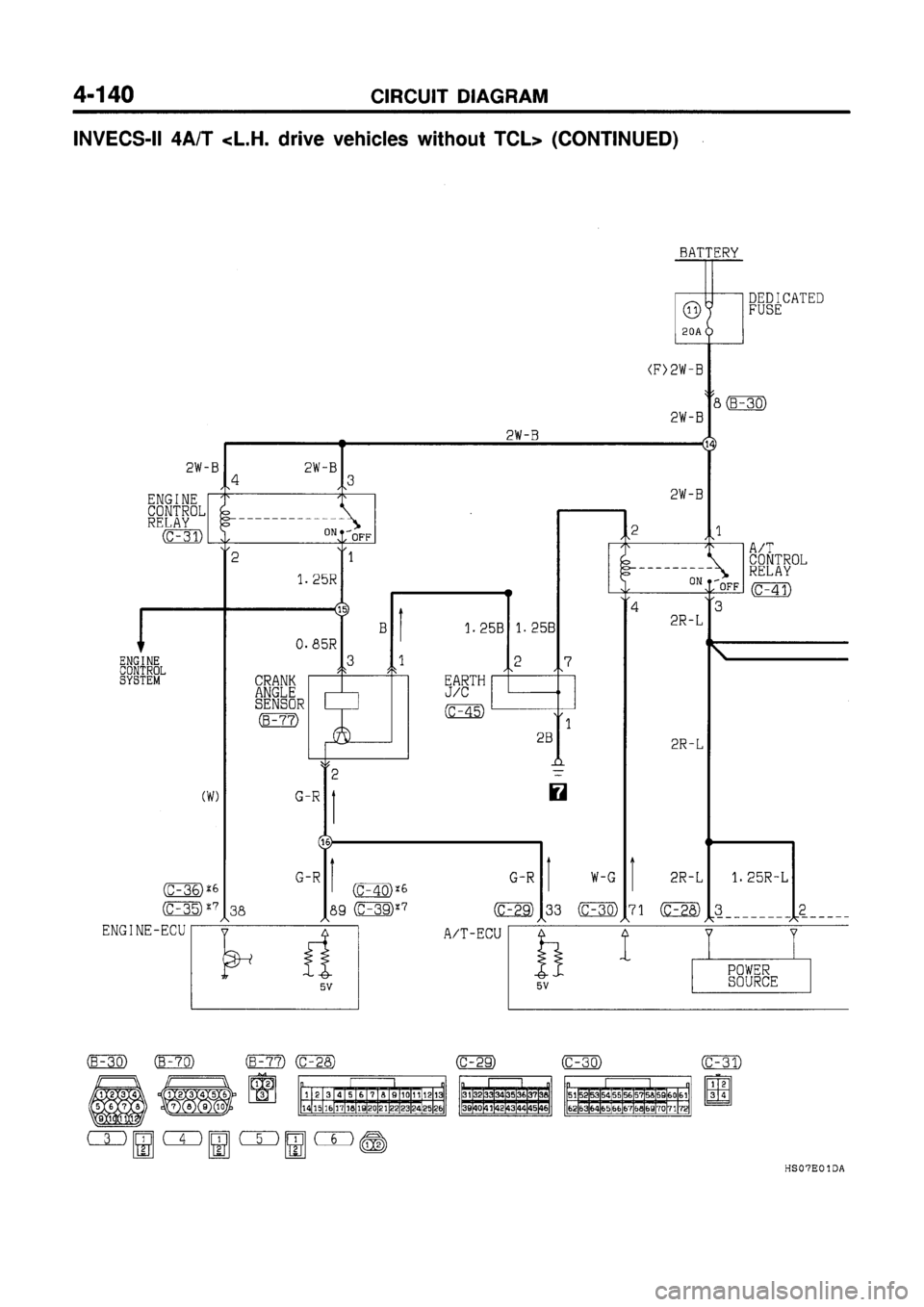 MITSUBISHI GALANT 1997 8.G Electrical Wiring Diagram Workshop Manual MITSUBISHI GALANT 1997 8.G Electrical Wiring Diagram Workshop Manual