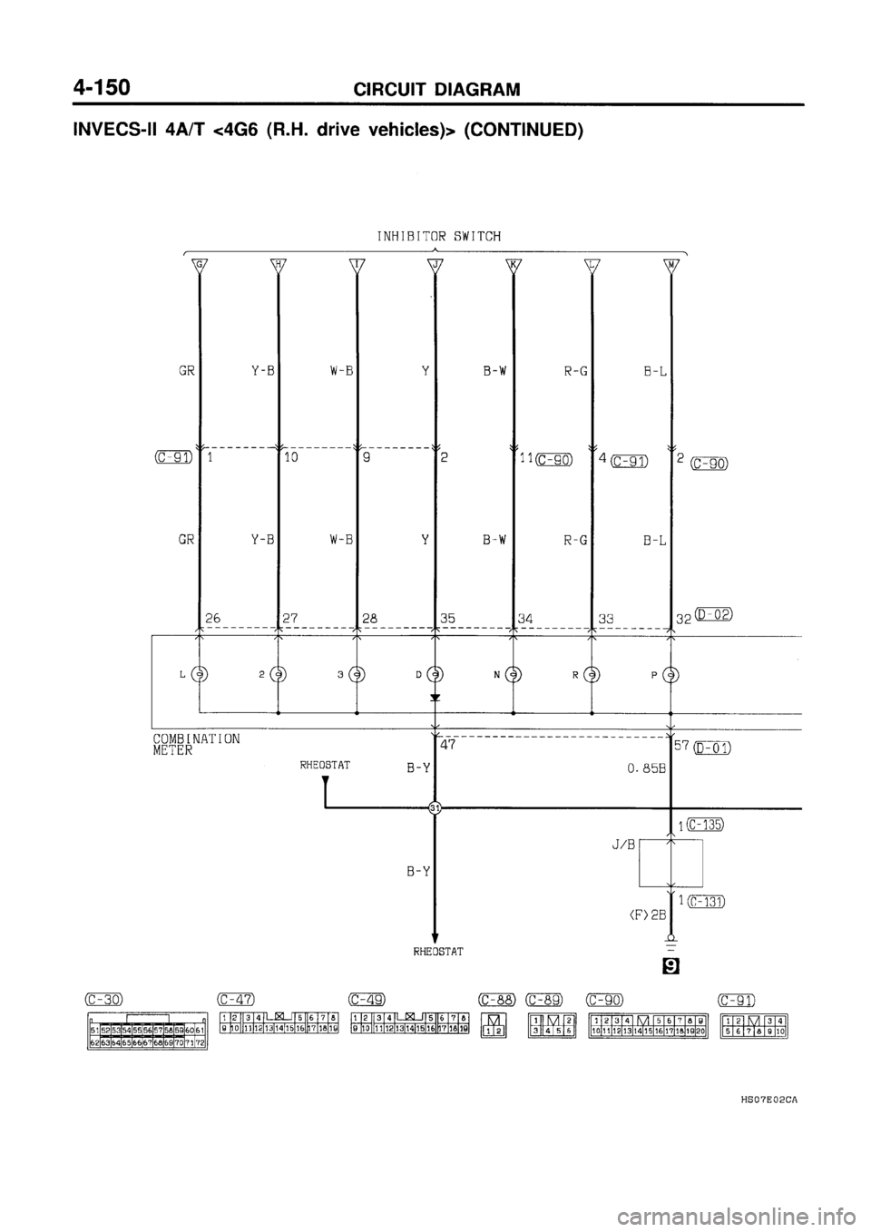 MITSUBISHI GALANT 1997 8.G Electrical Wiring Diagram Workshop Manual MITSUBISHI GALANT 1997 8.G Electrical Wiring Diagram Workshop Manual
