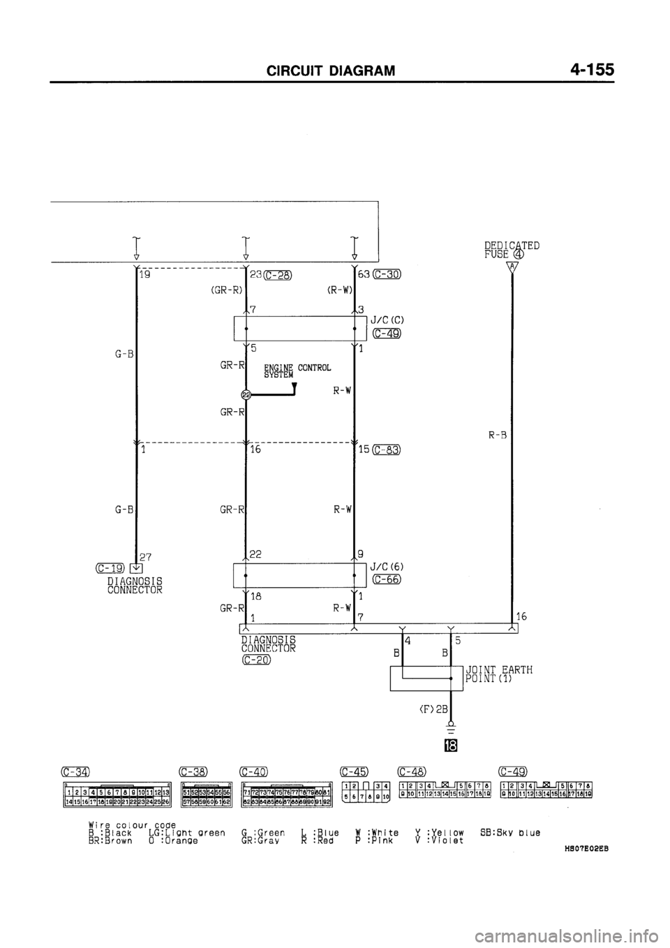 MITSUBISHI GALANT 1997 8.G Electrical Wiring Diagram Workshop Manual MITSUBISHI GALANT 1997 8.G Electrical Wiring Diagram Workshop Manual