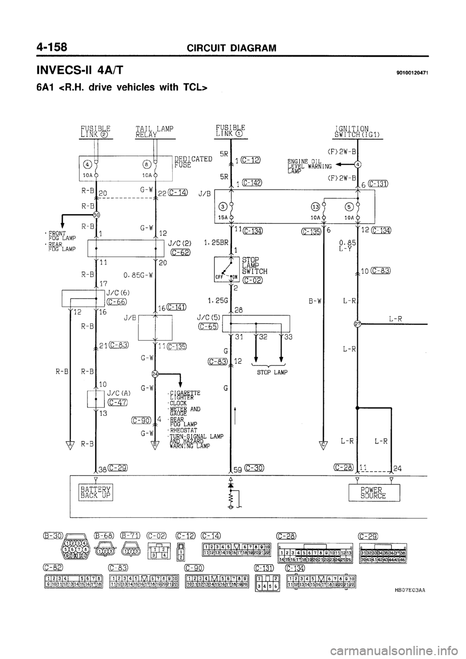 MITSUBISHI GALANT 1997 8.G Electrical Wiring Diagram Workshop Manual MITSUBISHI GALANT 1997 8.G Electrical Wiring Diagram Workshop Manual