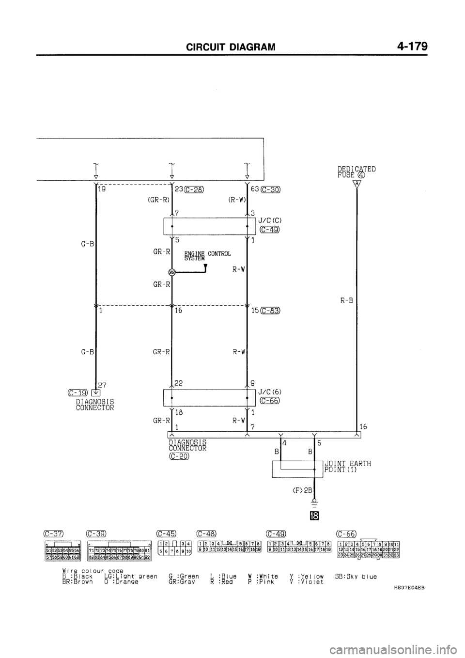 MITSUBISHI GALANT 1997 8.G Electrical Wiring Diagram Workshop Manual MITSUBISHI GALANT 1997 8.G Electrical Wiring Diagram Workshop Manual