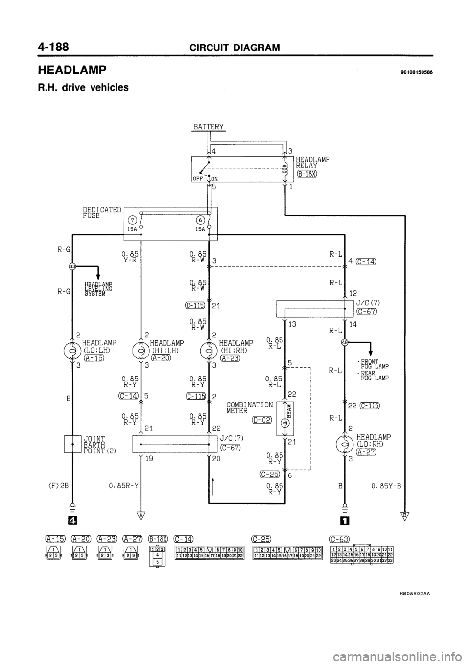 MITSUBISHI GALANT 1997 8.G Electrical Wiring Diagram Workshop Manual MITSUBISHI GALANT 1997 8.G Electrical Wiring Diagram Workshop Manual