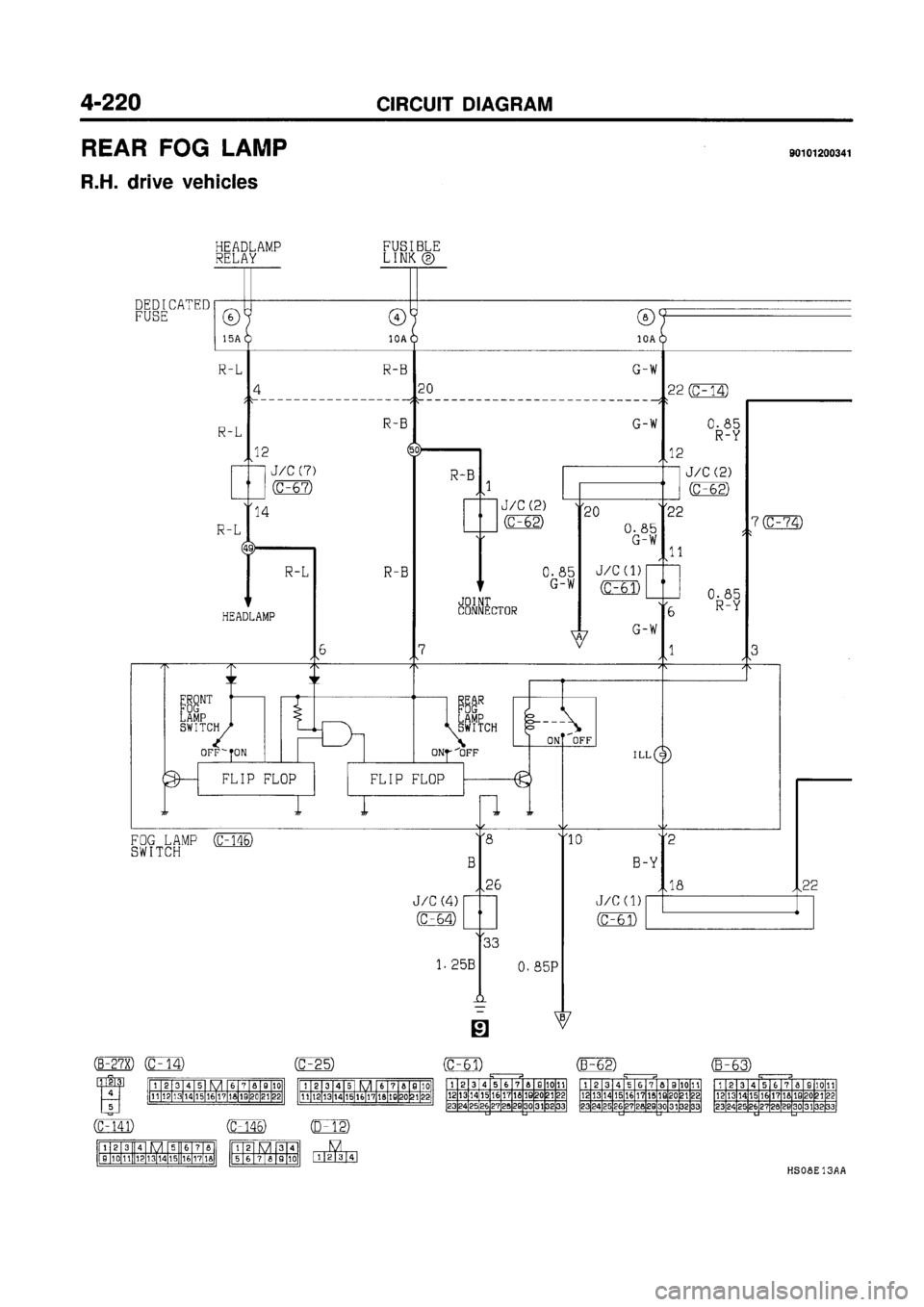 MITSUBISHI GALANT 1997 8.G Electrical Wiring Diagram Workshop Manual MITSUBISHI GALANT 1997 8.G Electrical Wiring Diagram Workshop Manual