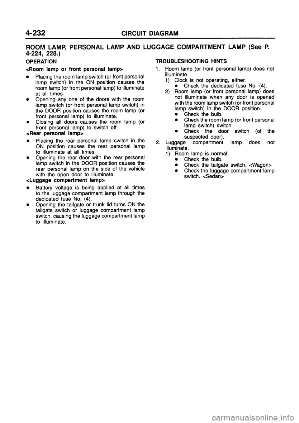 MITSUBISHI GALANT 1997 8.G Electrical Wiring Diagram Workshop Manual MITSUBISHI GALANT 1997 8.G Electrical Wiring Diagram Workshop Manual