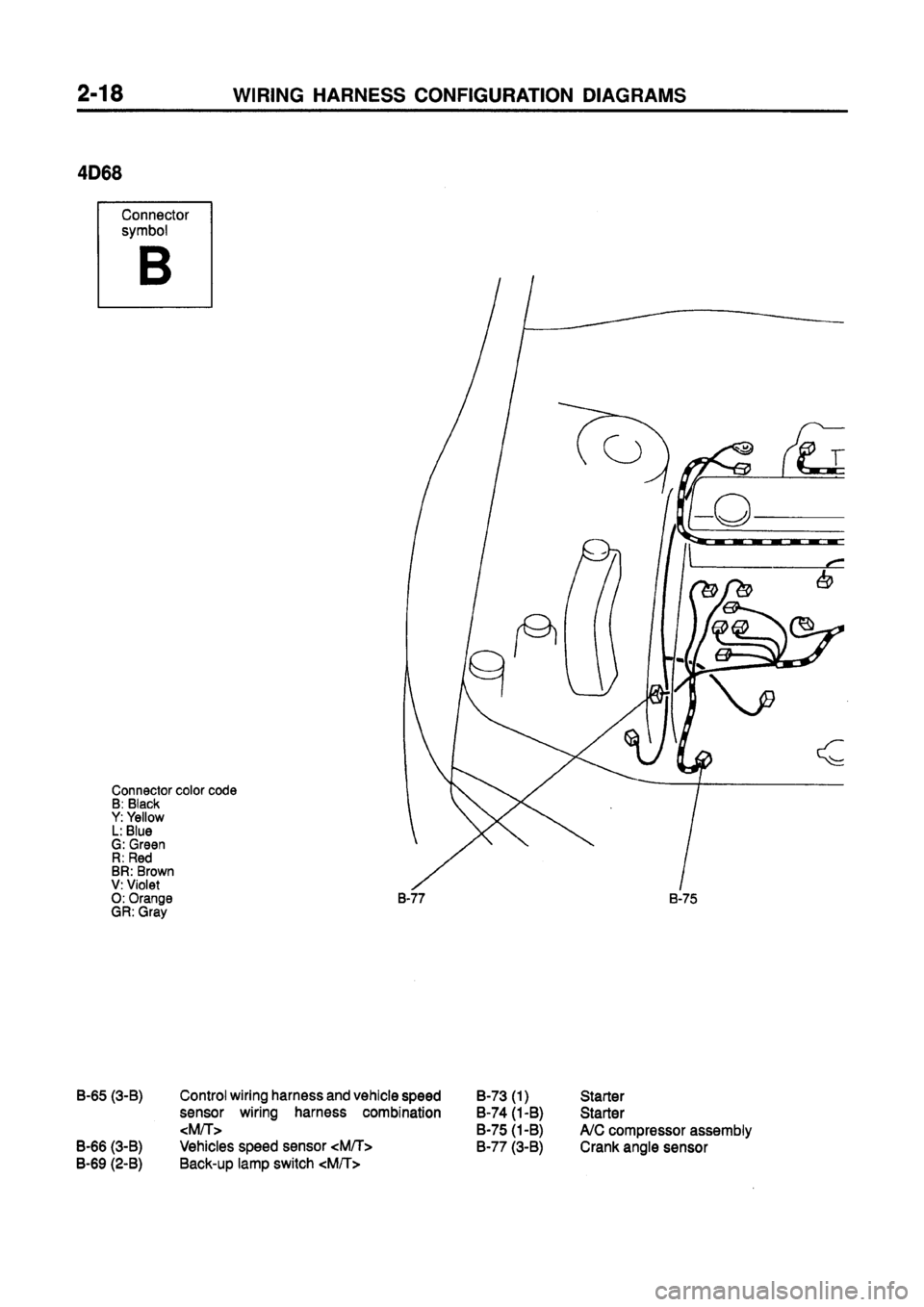 MITSUBISHI GALANT 1997 8.G Electrical Wiring Diagram Owners Guide 