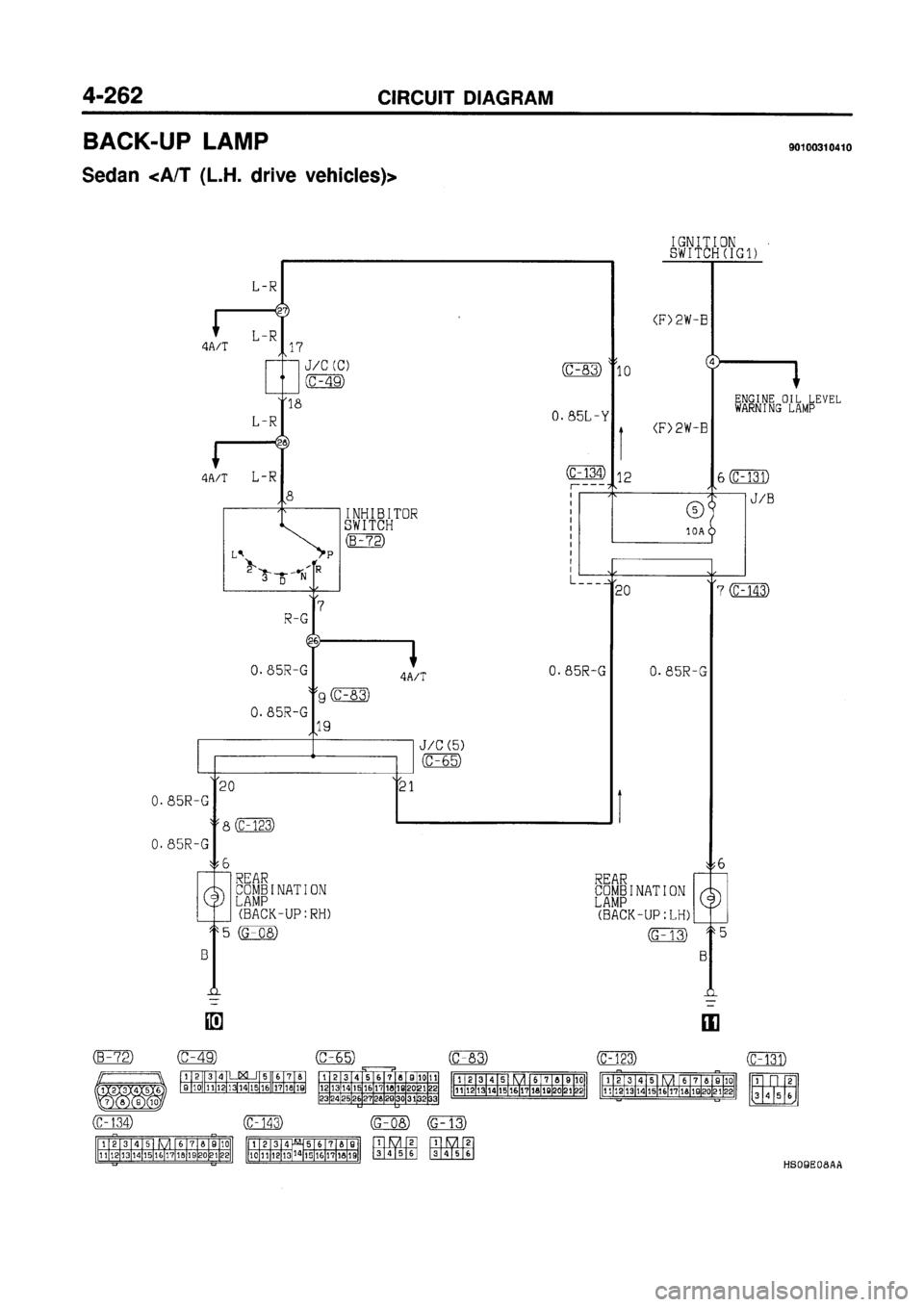 MITSUBISHI GALANT 1997 8.G Electrical Wiring Diagram Workshop Manual MITSUBISHI GALANT 1997 8.G Electrical Wiring Diagram Workshop Manual