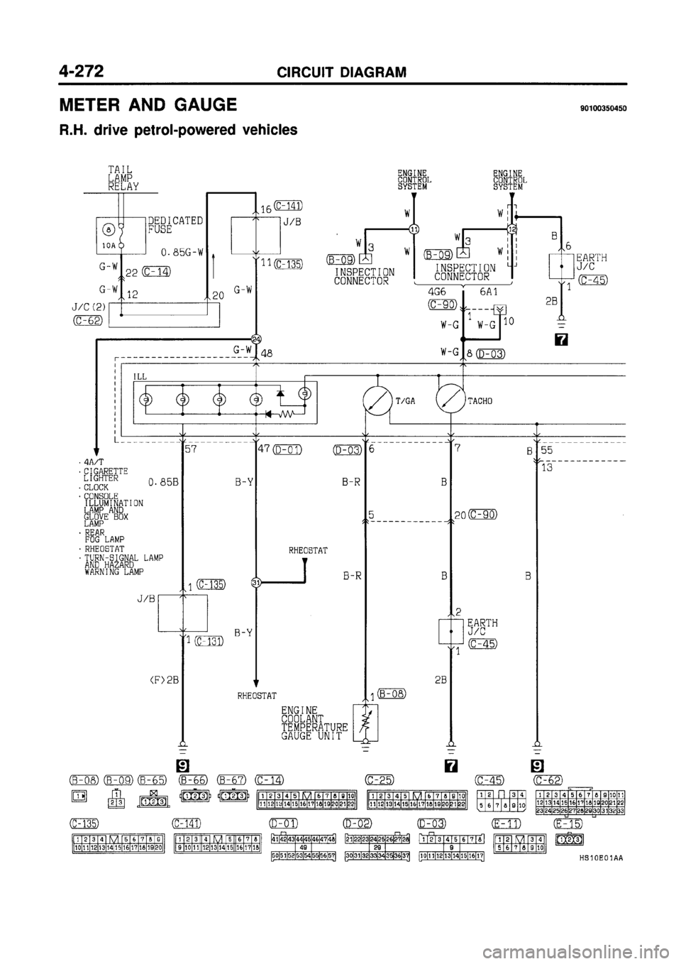 MITSUBISHI GALANT 1997 8.G Electrical Wiring Diagram Workshop Manual MITSUBISHI GALANT 1997 8.G Electrical Wiring Diagram Workshop Manual