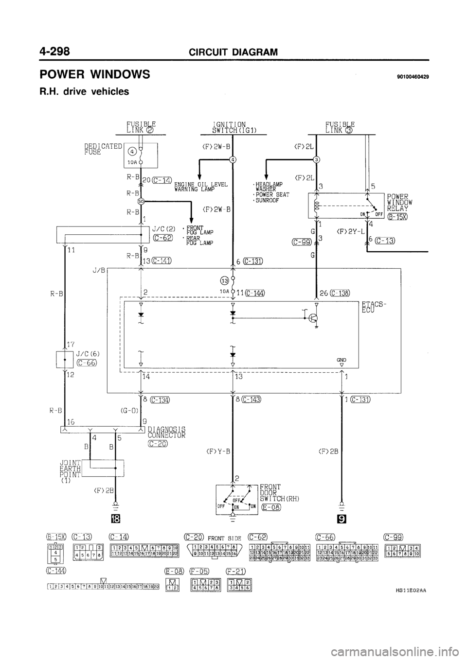 MITSUBISHI GALANT 1997 8.G Electrical Wiring Diagram Workshop Manual MITSUBISHI GALANT 1997 8.G Electrical Wiring Diagram Workshop Manual
