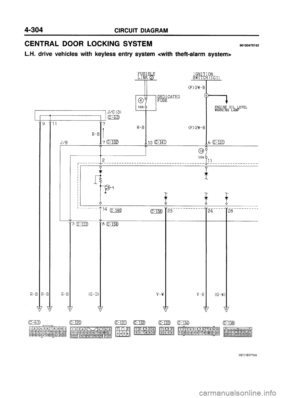 MITSUBISHI GALANT 1997 8.G Electrical Wiring Diagram Workshop Manual MITSUBISHI GALANT 1997 8.G Electrical Wiring Diagram Workshop Manual