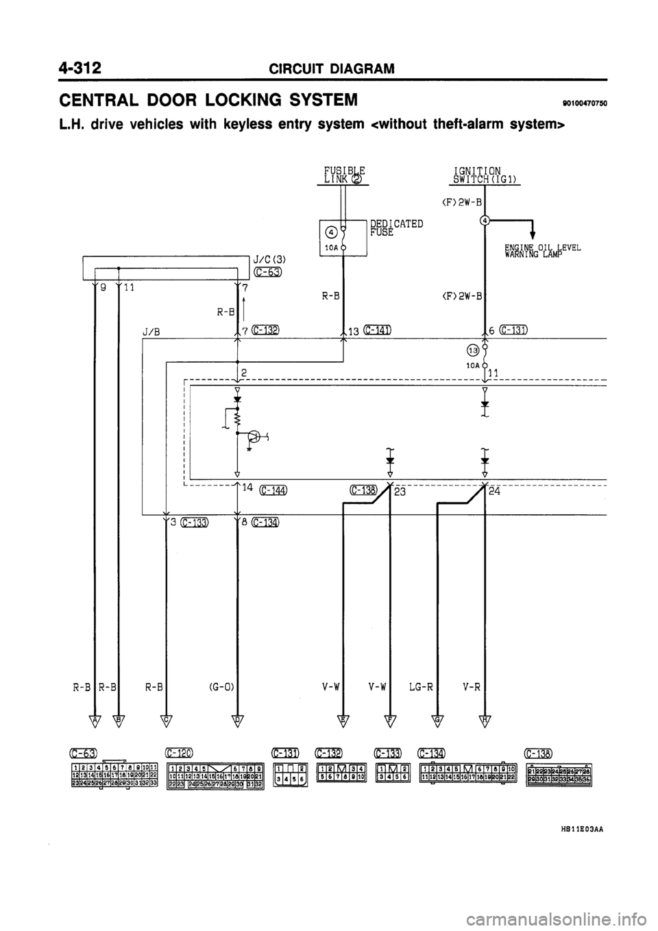 MITSUBISHI GALANT 1997 8.G Electrical Wiring Diagram Workshop Manual MITSUBISHI GALANT 1997 8.G Electrical Wiring Diagram Workshop Manual