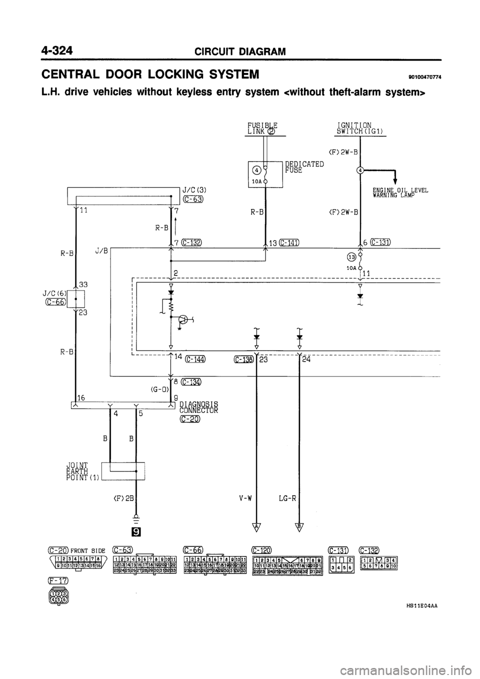 MITSUBISHI GALANT 1997 8.G Electrical Wiring Diagram Workshop Manual MITSUBISHI GALANT 1997 8.G Electrical Wiring Diagram Workshop Manual