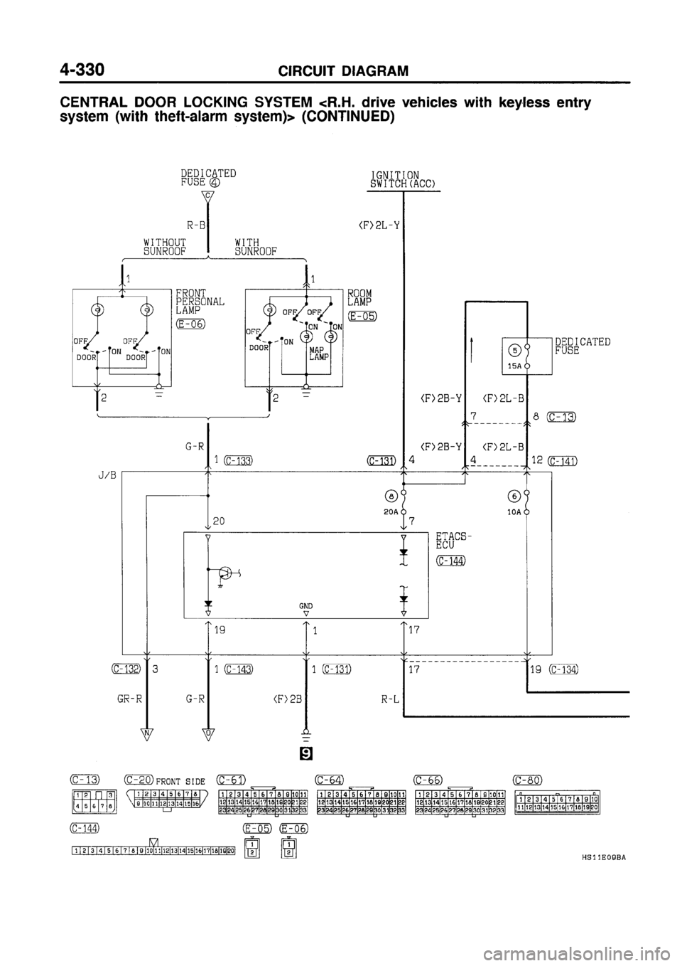 MITSUBISHI GALANT 1997 8.G Electrical Wiring Diagram Workshop Manual MITSUBISHI GALANT 1997 8.G Electrical Wiring Diagram Workshop Manual