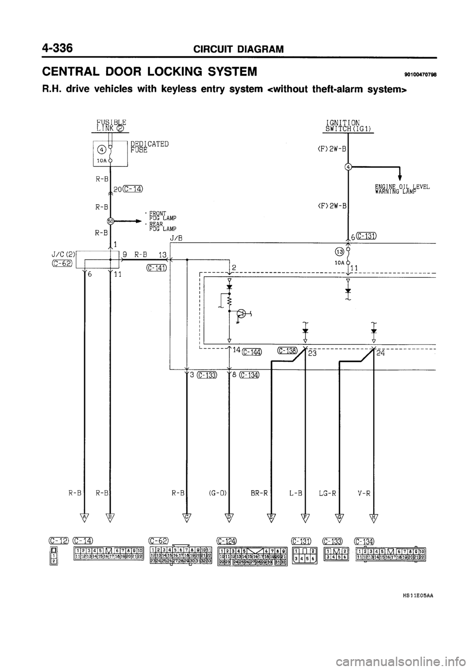MITSUBISHI GALANT 1997 8.G Electrical Wiring Diagram Workshop Manual MITSUBISHI GALANT 1997 8.G Electrical Wiring Diagram Workshop Manual