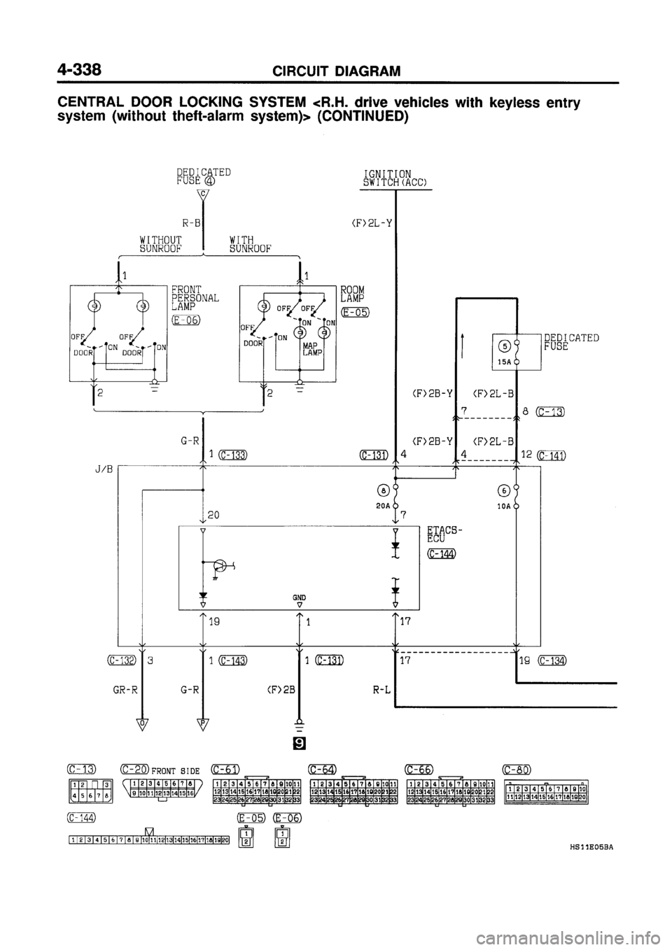 MITSUBISHI GALANT 1997 8.G Electrical Wiring Diagram Workshop Manual MITSUBISHI GALANT 1997 8.G Electrical Wiring Diagram Workshop Manual