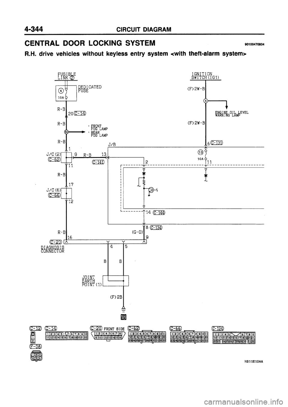 MITSUBISHI GALANT 1997 8.G Electrical Wiring Diagram Workshop Manual MITSUBISHI GALANT 1997 8.G Electrical Wiring Diagram Workshop Manual
