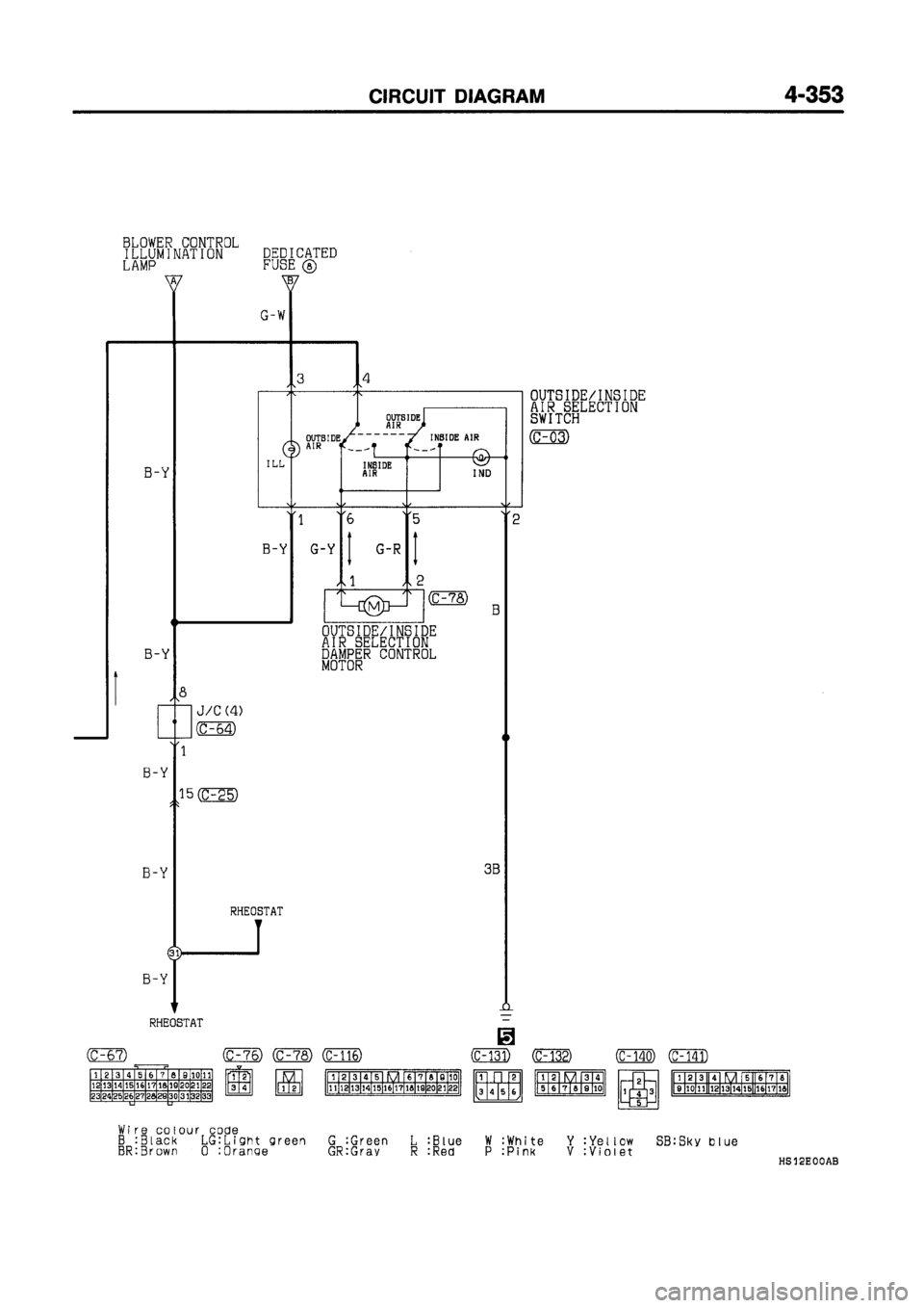 MITSUBISHI GALANT 1997 8.G Electrical Wiring Diagram Workshop Manual MITSUBISHI GALANT 1997 8.G Electrical Wiring Diagram Workshop Manual