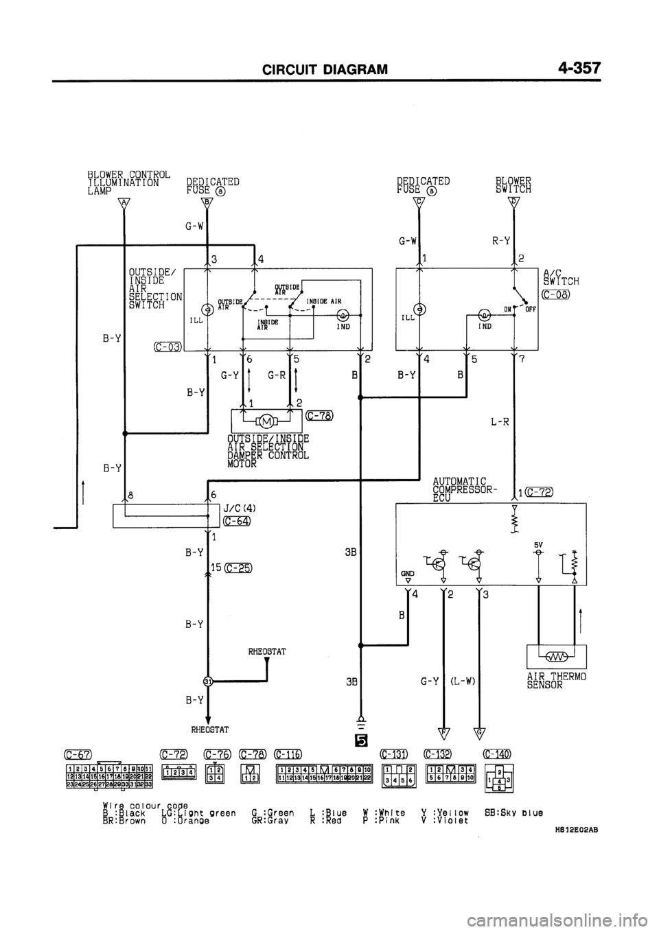 MITSUBISHI GALANT 1997 8.G Electrical Wiring Diagram Workshop Manual MITSUBISHI GALANT 1997 8.G Electrical Wiring Diagram Workshop Manual