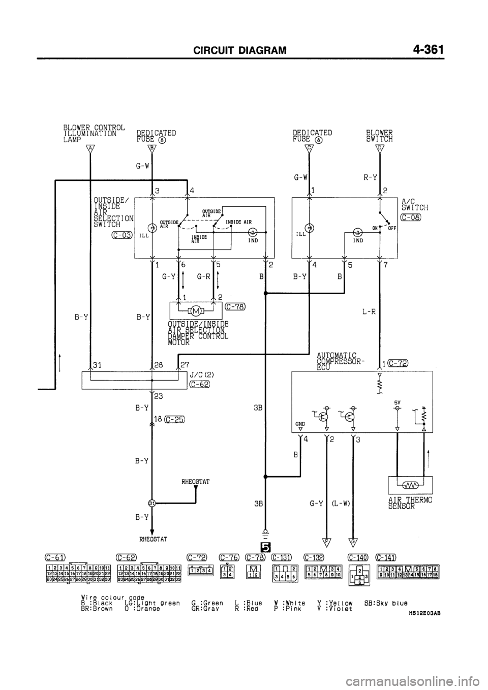 MITSUBISHI GALANT 1997 8.G Electrical Wiring Diagram Workshop Manual MITSUBISHI GALANT 1997 8.G Electrical Wiring Diagram Workshop Manual