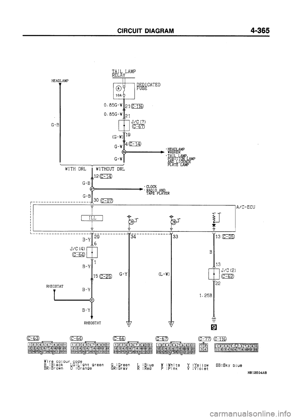 MITSUBISHI GALANT 1997 8.G Electrical Wiring Diagram Workshop Manual MITSUBISHI GALANT 1997 8.G Electrical Wiring Diagram Workshop Manual