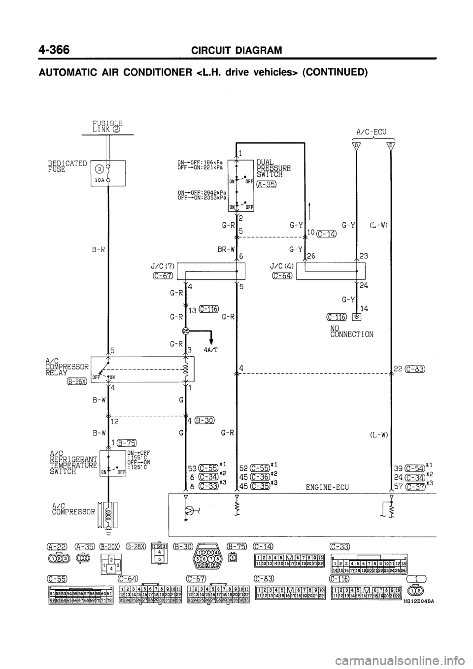 MITSUBISHI GALANT 1997 8.G Electrical Wiring Diagram Workshop Manual MITSUBISHI GALANT 1997 8.G Electrical Wiring Diagram Workshop Manual