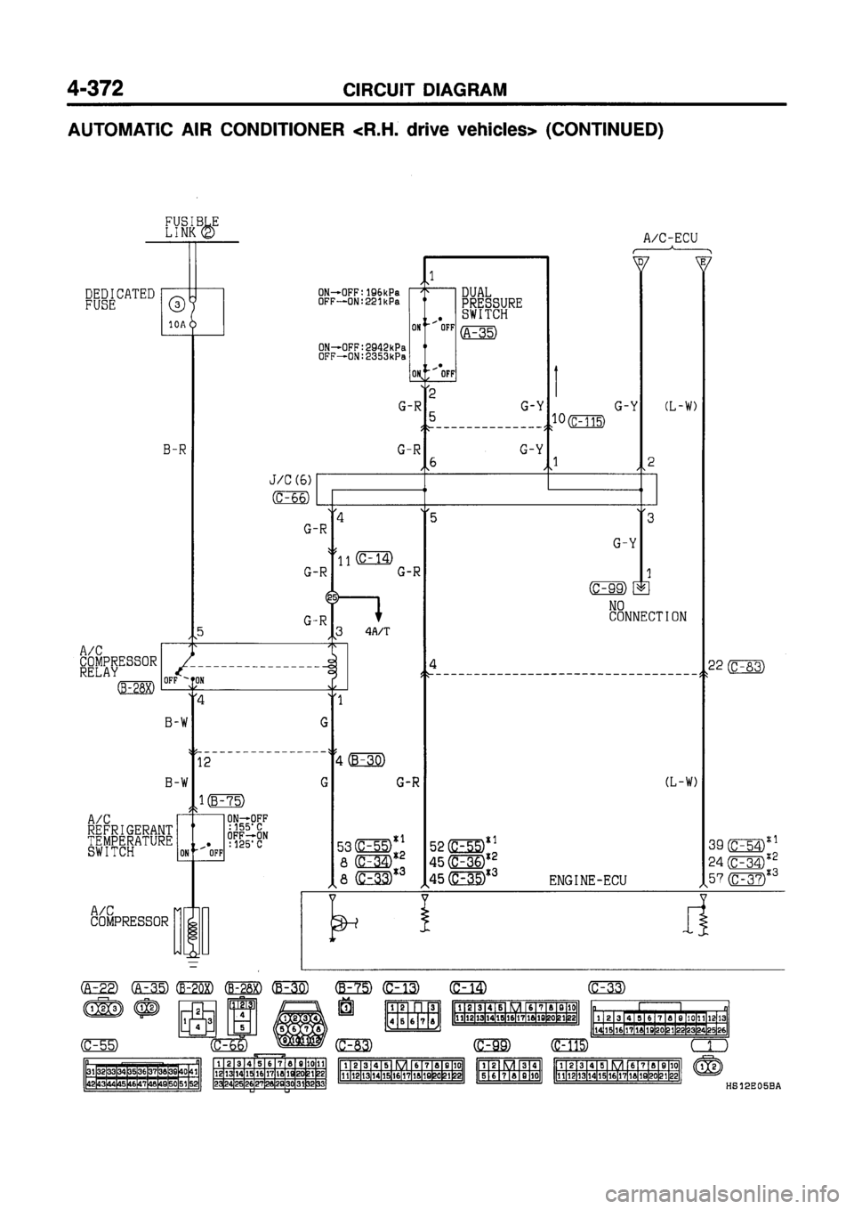 MITSUBISHI GALANT 1997 8.G Electrical Wiring Diagram Workshop Manual MITSUBISHI GALANT 1997 8.G Electrical Wiring Diagram Workshop Manual