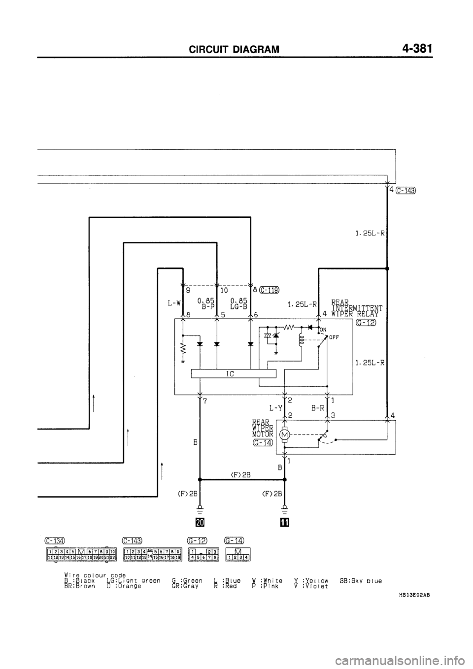 MITSUBISHI GALANT 1997 8.G Electrical Wiring Diagram Workshop Manual MITSUBISHI GALANT 1997 8.G Electrical Wiring Diagram Workshop Manual