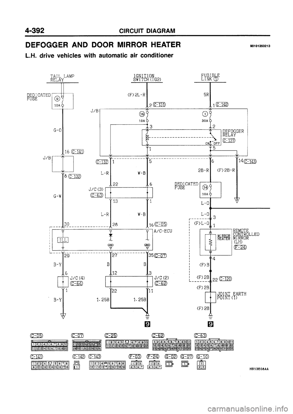 MITSUBISHI GALANT 1997 8.G Electrical Wiring Diagram Workshop Manual MITSUBISHI GALANT 1997 8.G Electrical Wiring Diagram Workshop Manual