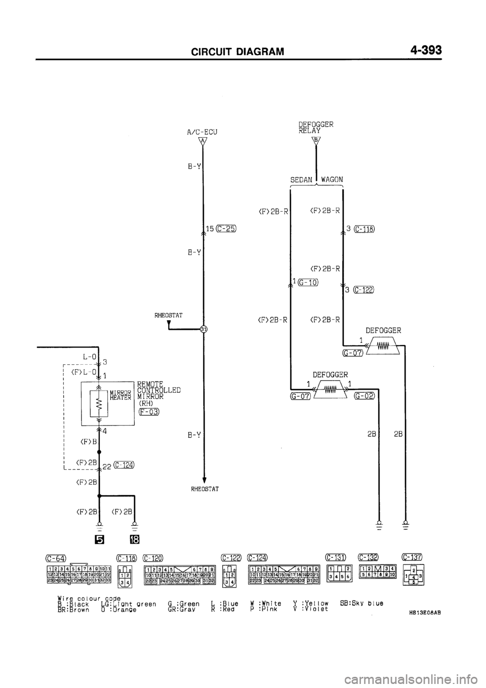 MITSUBISHI GALANT 1997 8.G Electrical Wiring Diagram Workshop Manual MITSUBISHI GALANT 1997 8.G Electrical Wiring Diagram Workshop Manual