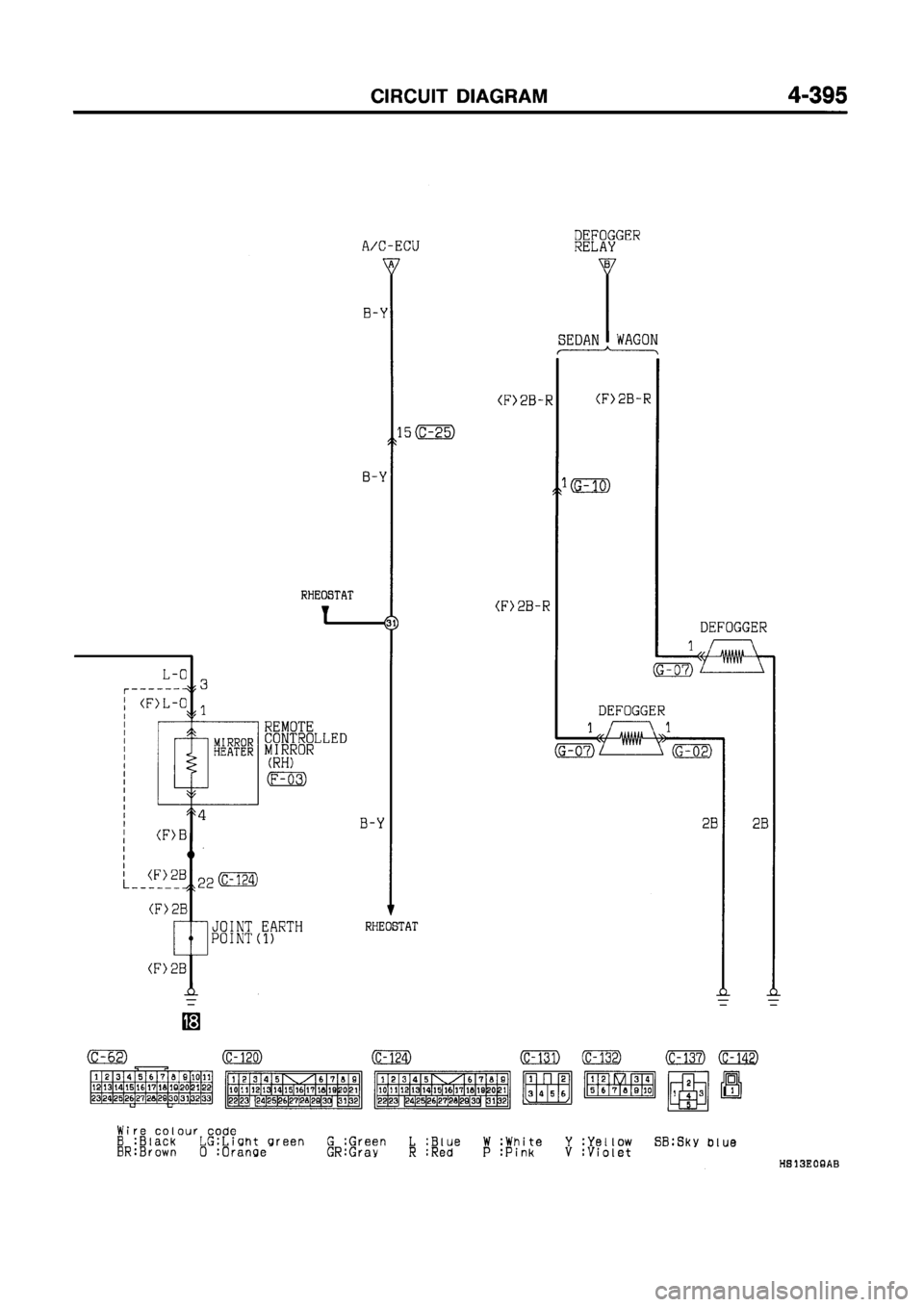 MITSUBISHI GALANT 1997 8.G Electrical Wiring Diagram Workshop Manual MITSUBISHI GALANT 1997 8.G Electrical Wiring Diagram Workshop Manual