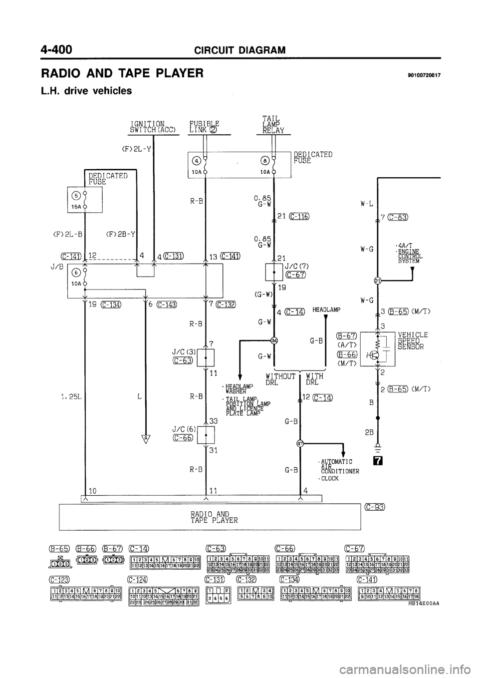 MITSUBISHI GALANT 1997 8.G Electrical Wiring Diagram Workshop Manual MITSUBISHI GALANT 1997 8.G Electrical Wiring Diagram Workshop Manual