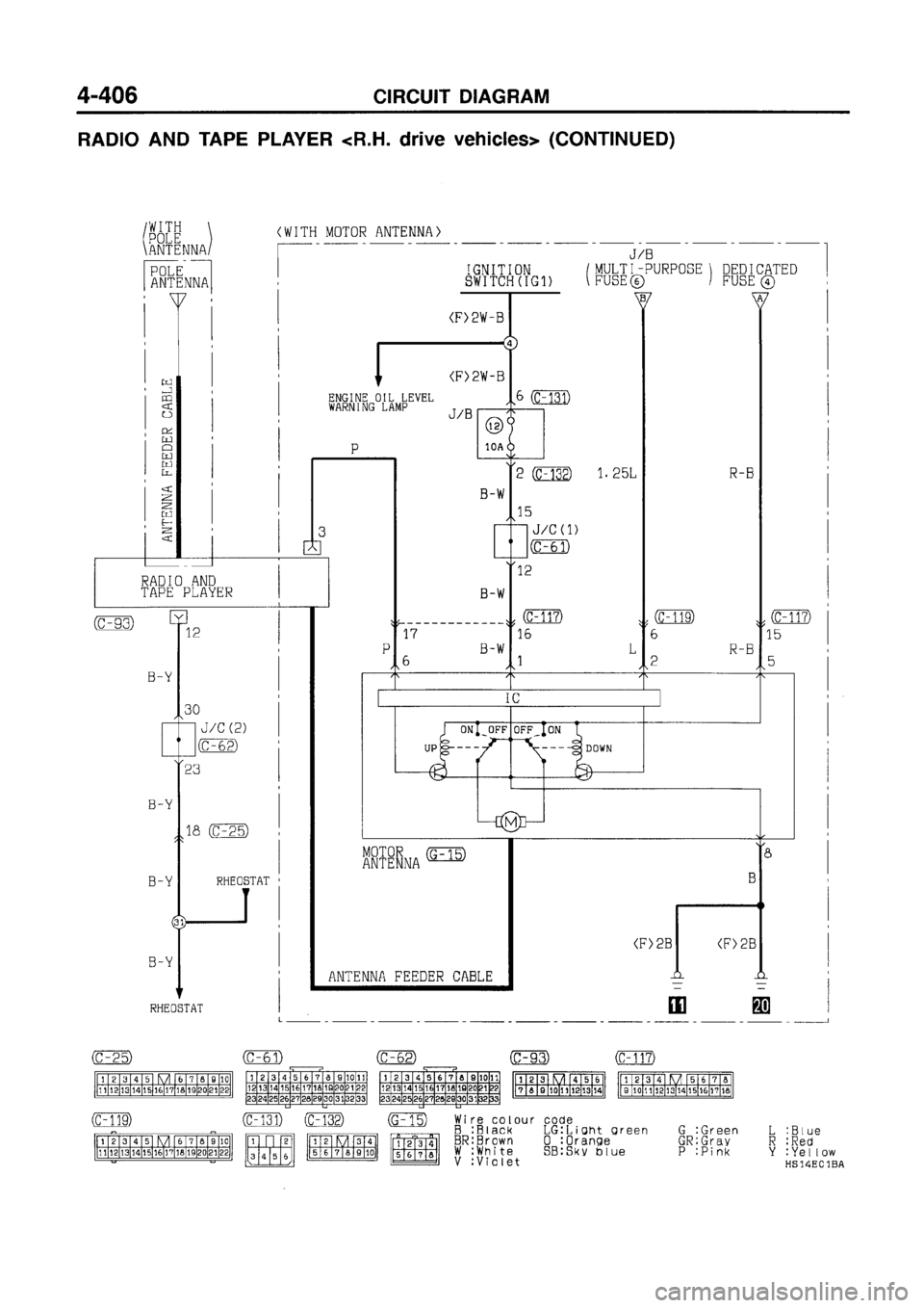 MITSUBISHI GALANT 1997 8.G Electrical Wiring Diagram Workshop Manual MITSUBISHI GALANT 1997 8.G Electrical Wiring Diagram Workshop Manual