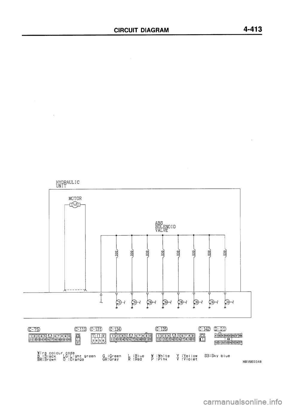 MITSUBISHI GALANT 1997 8.G Electrical Wiring Diagram Workshop Manual MITSUBISHI GALANT 1997 8.G Electrical Wiring Diagram Workshop Manual