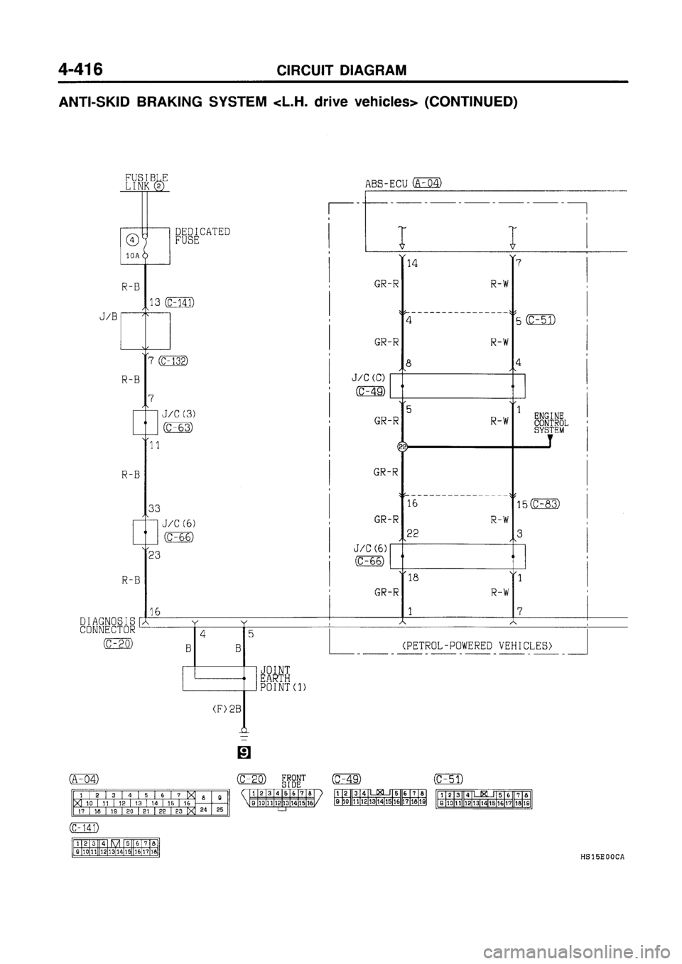 MITSUBISHI GALANT 1997 8.G Electrical Wiring Diagram Workshop Manual MITSUBISHI GALANT 1997 8.G Electrical Wiring Diagram Workshop Manual
