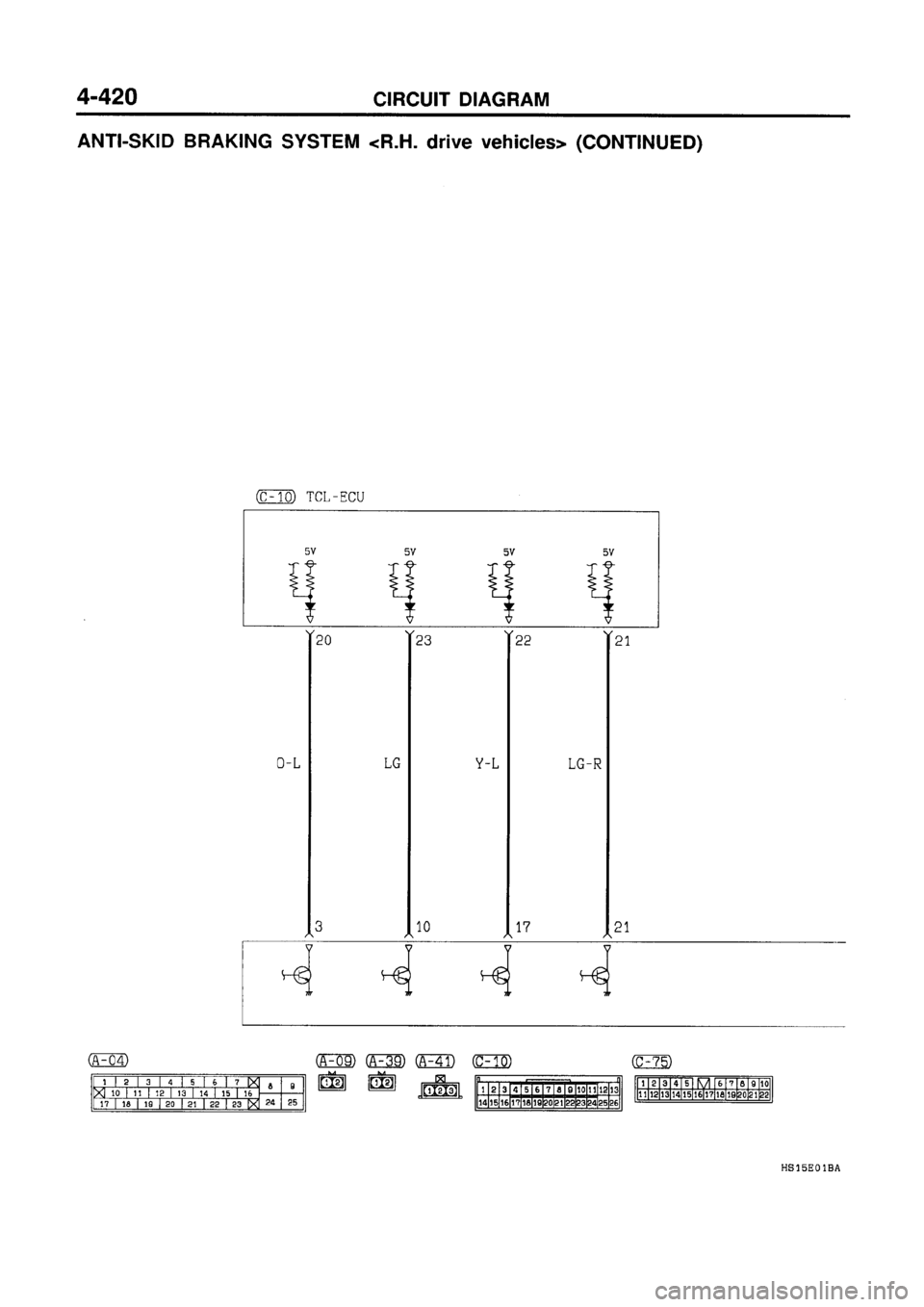 MITSUBISHI GALANT 1997 8.G Electrical Wiring Diagram Workshop Manual MITSUBISHI GALANT 1997 8.G Electrical Wiring Diagram Workshop Manual