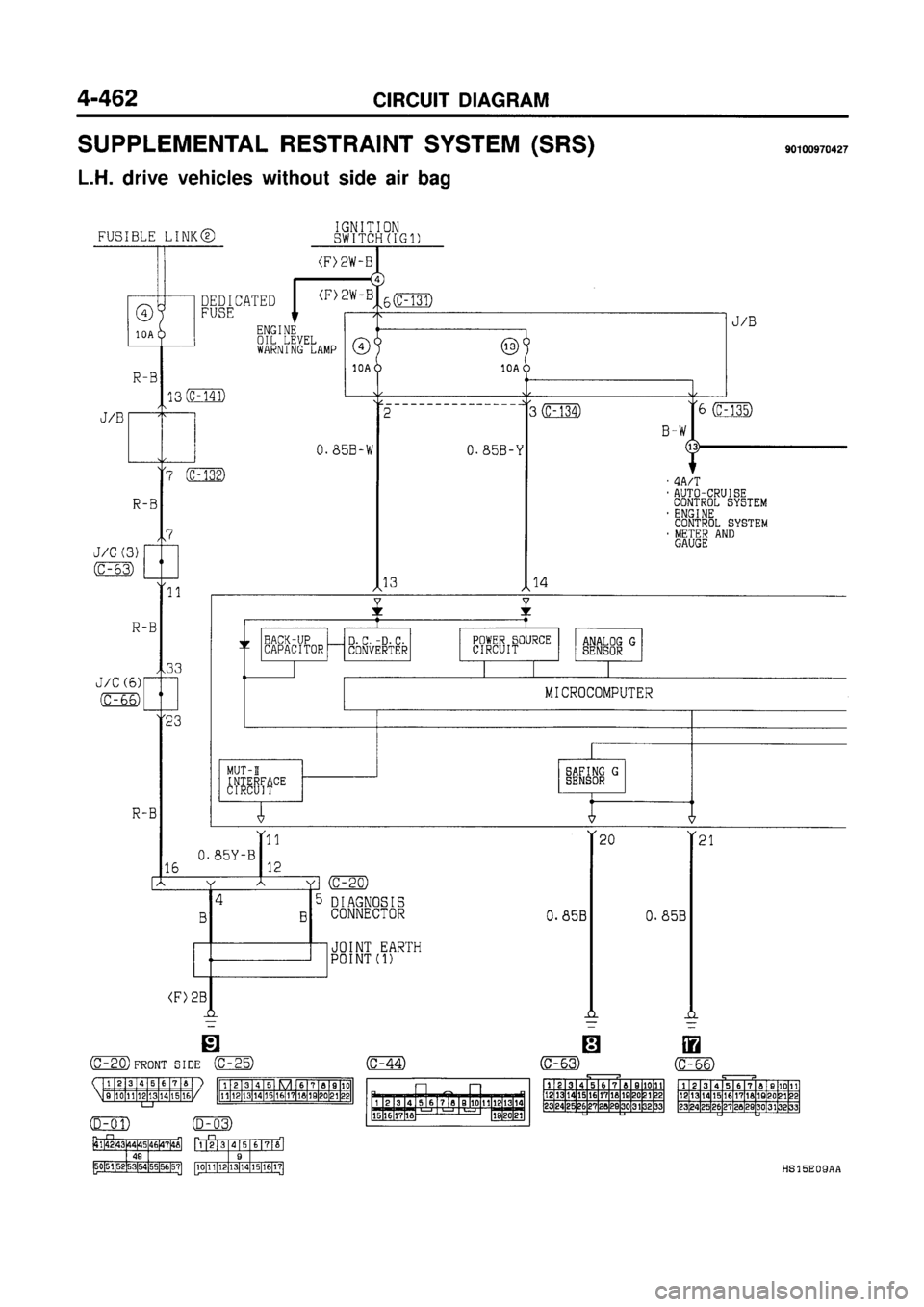 MITSUBISHI GALANT 1997 8.G Electrical Wiring Diagram Workshop Manual MITSUBISHI GALANT 1997 8.G Electrical Wiring Diagram Workshop Manual