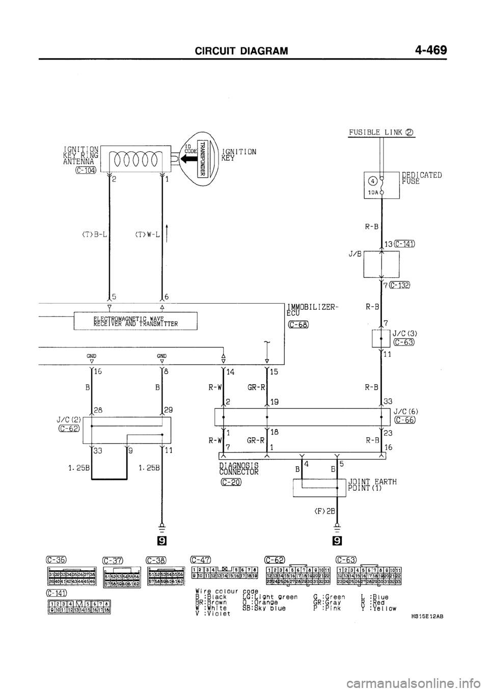 MITSUBISHI GALANT 1997 8.G Electrical Wiring Diagram Workshop Manual MITSUBISHI GALANT 1997 8.G Electrical Wiring Diagram Workshop Manual