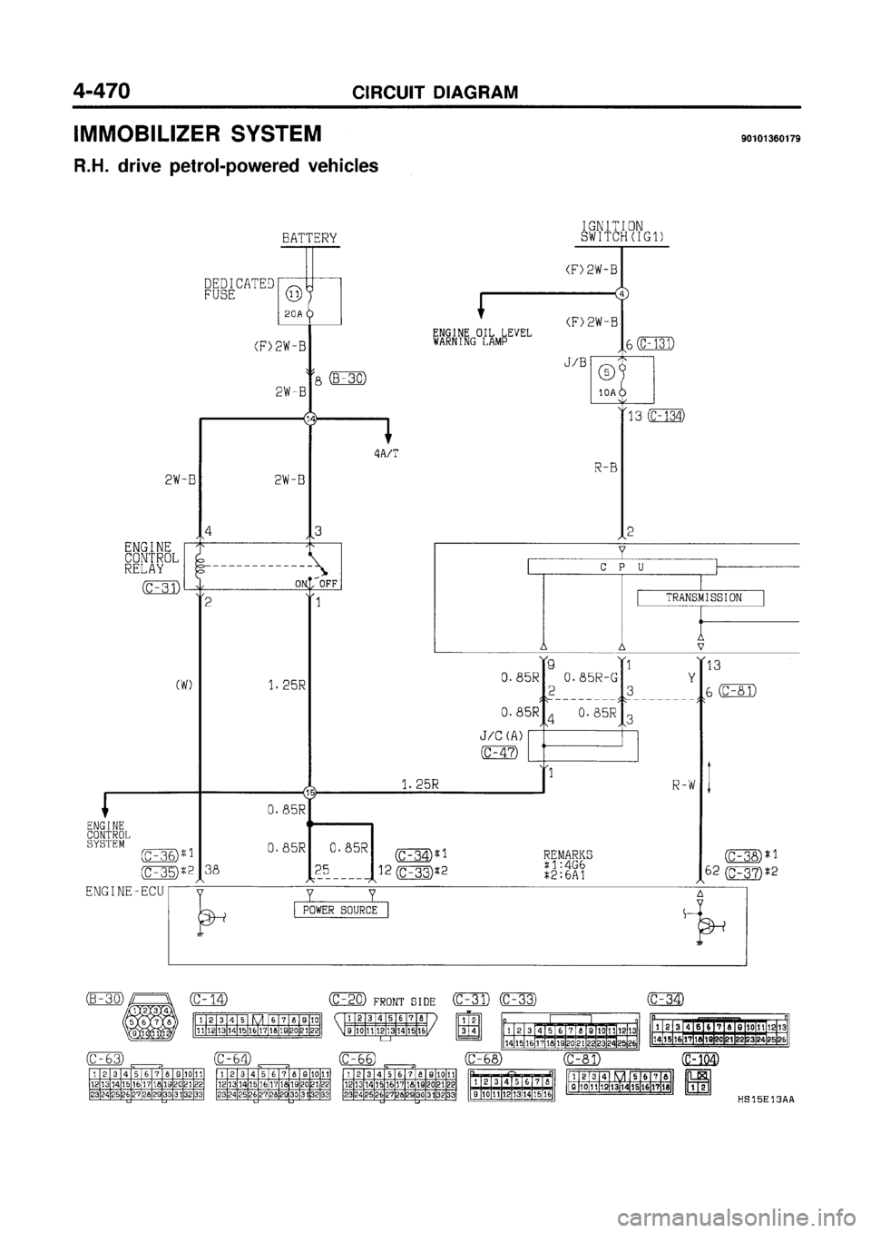 MITSUBISHI GALANT 1997 8.G Electrical Wiring Diagram Workshop Manual MITSUBISHI GALANT 1997 8.G Electrical Wiring Diagram Workshop Manual