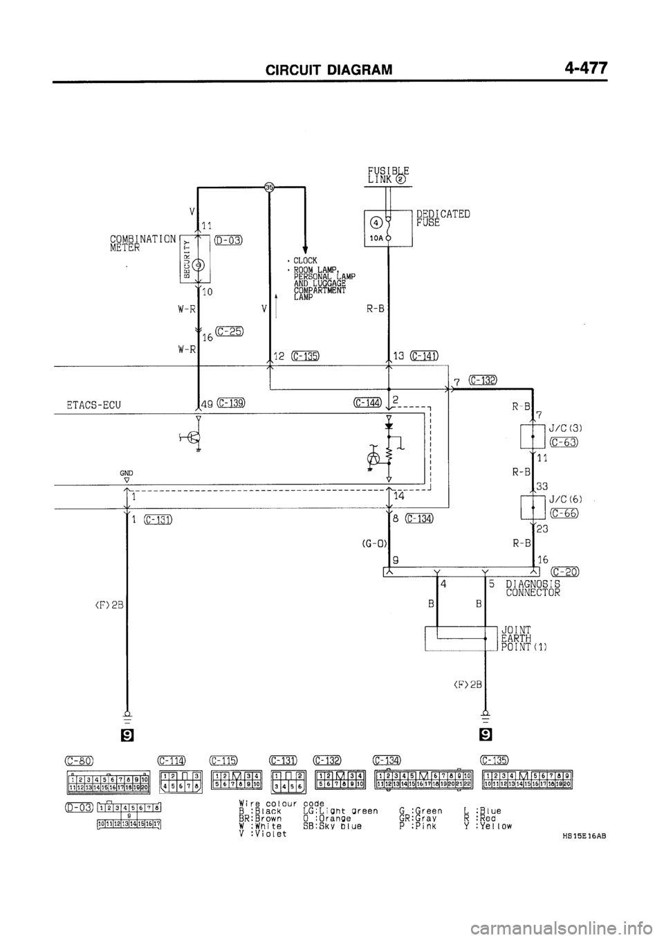 MITSUBISHI GALANT 1997 8.G Electrical Wiring Diagram Workshop Manual MITSUBISHI GALANT 1997 8.G Electrical Wiring Diagram Workshop Manual