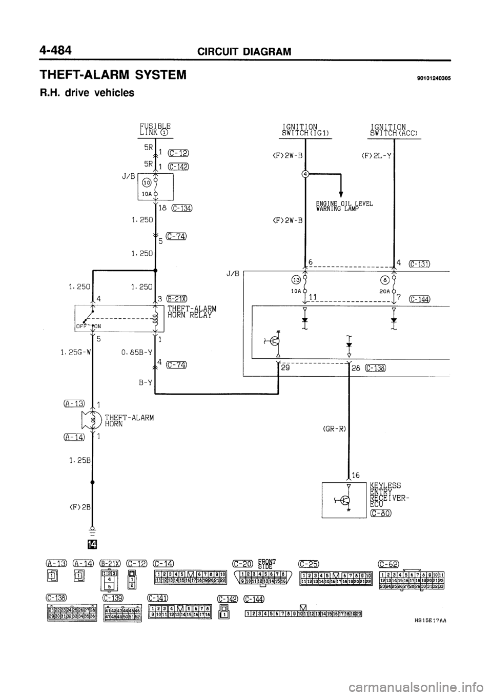 MITSUBISHI GALANT 1997 8.G Electrical Wiring Diagram Workshop Manual MITSUBISHI GALANT 1997 8.G Electrical Wiring Diagram Workshop Manual