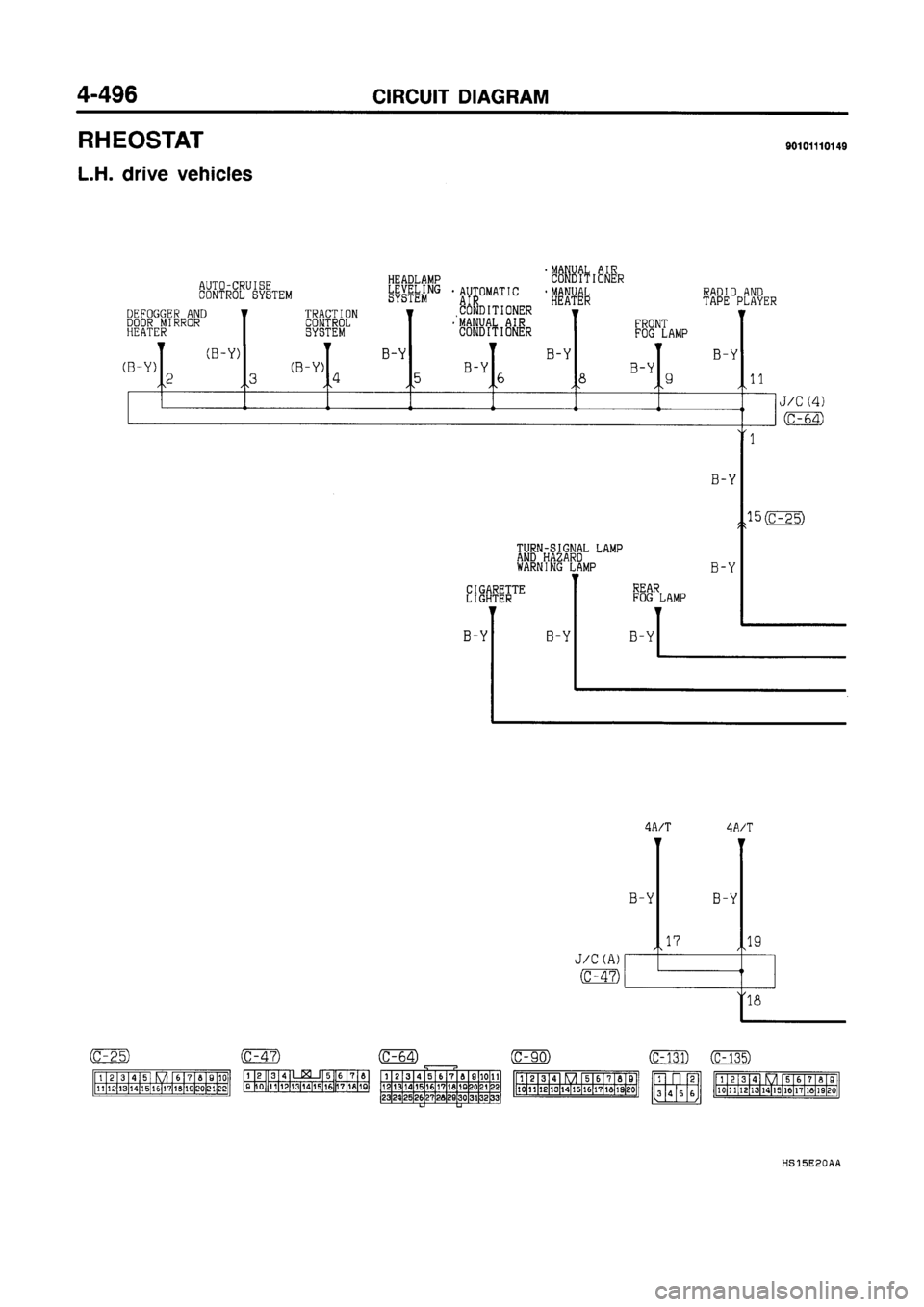 MITSUBISHI GALANT 1997 8.G Electrical Wiring Diagram Workshop Manual MITSUBISHI GALANT 1997 8.G Electrical Wiring Diagram Workshop Manual