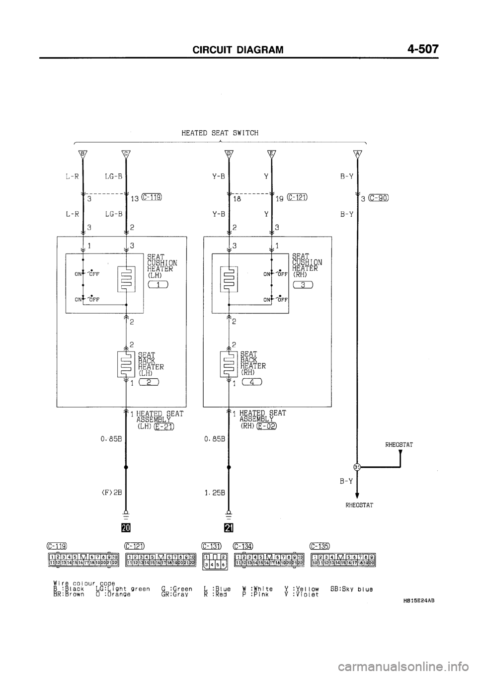 MITSUBISHI GALANT 1997 8.G Electrical Wiring Diagram Workshop Manual MITSUBISHI GALANT 1997 8.G Electrical Wiring Diagram Workshop Manual