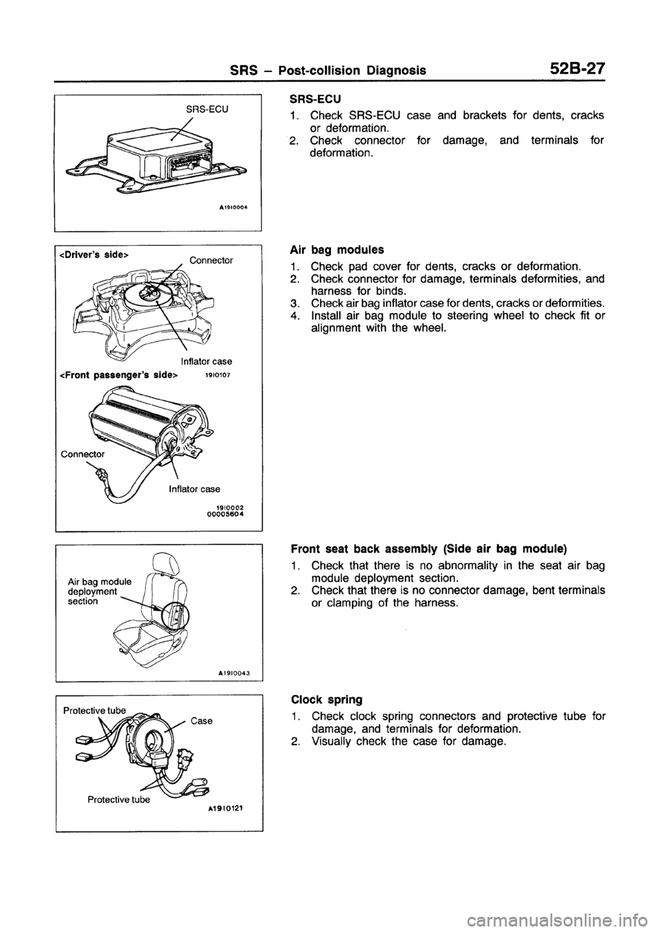 MITSUBISHI GALANT 1997 8.G Workshop Manual MITSUBISHI GALANT 1997 8.G Workshop Manual