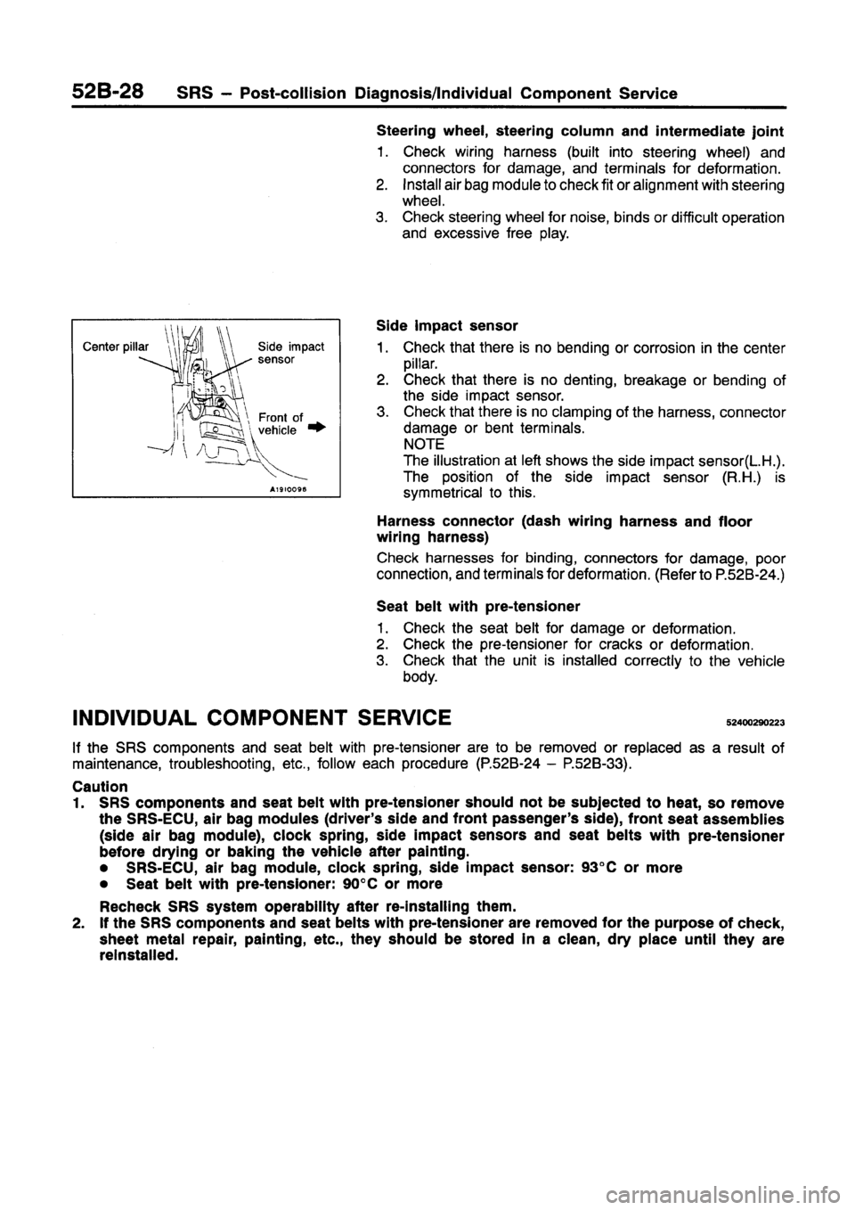 MITSUBISHI GALANT 1997 8.G Workshop Manual MITSUBISHI GALANT 1997 8.G Workshop Manual