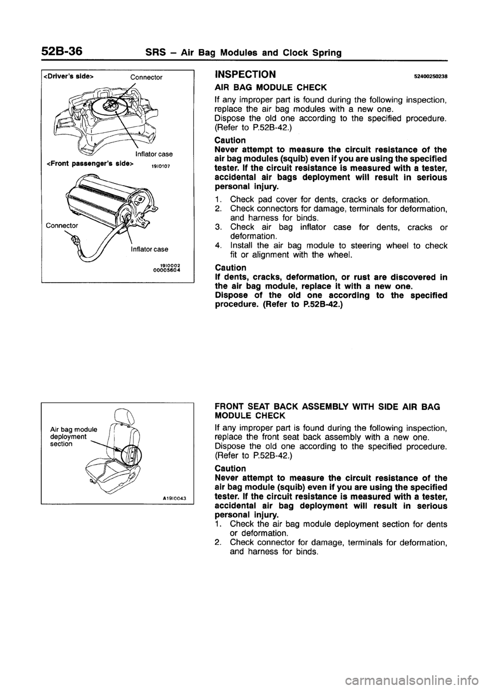 MITSUBISHI GALANT 1997 8.G Workshop Manual MITSUBISHI GALANT 1997 8.G Workshop Manual