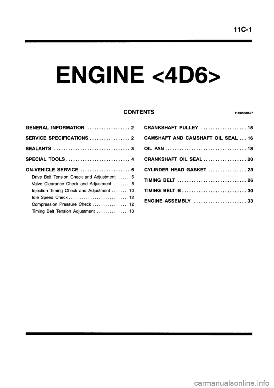 MITSUBISHI GALANT 1997 8.G Workshop Manual MITSUBISHI GALANT 1997 8.G Workshop Manual