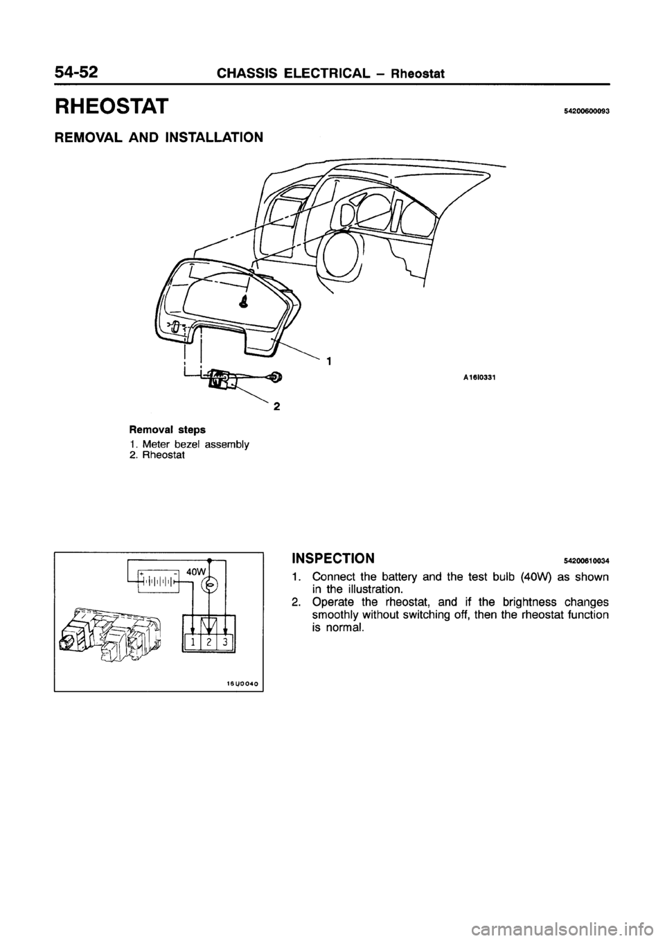MITSUBISHI GALANT 1997 8.G Workshop Manual MITSUBISHI GALANT 1997 8.G Workshop Manual