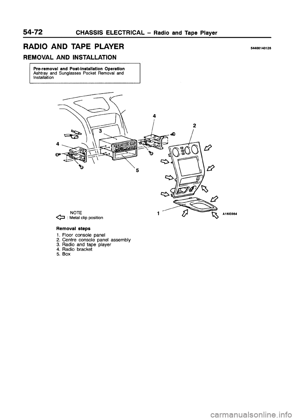 MITSUBISHI GALANT 1997 8.G Workshop Manual MITSUBISHI GALANT 1997 8.G Workshop Manual