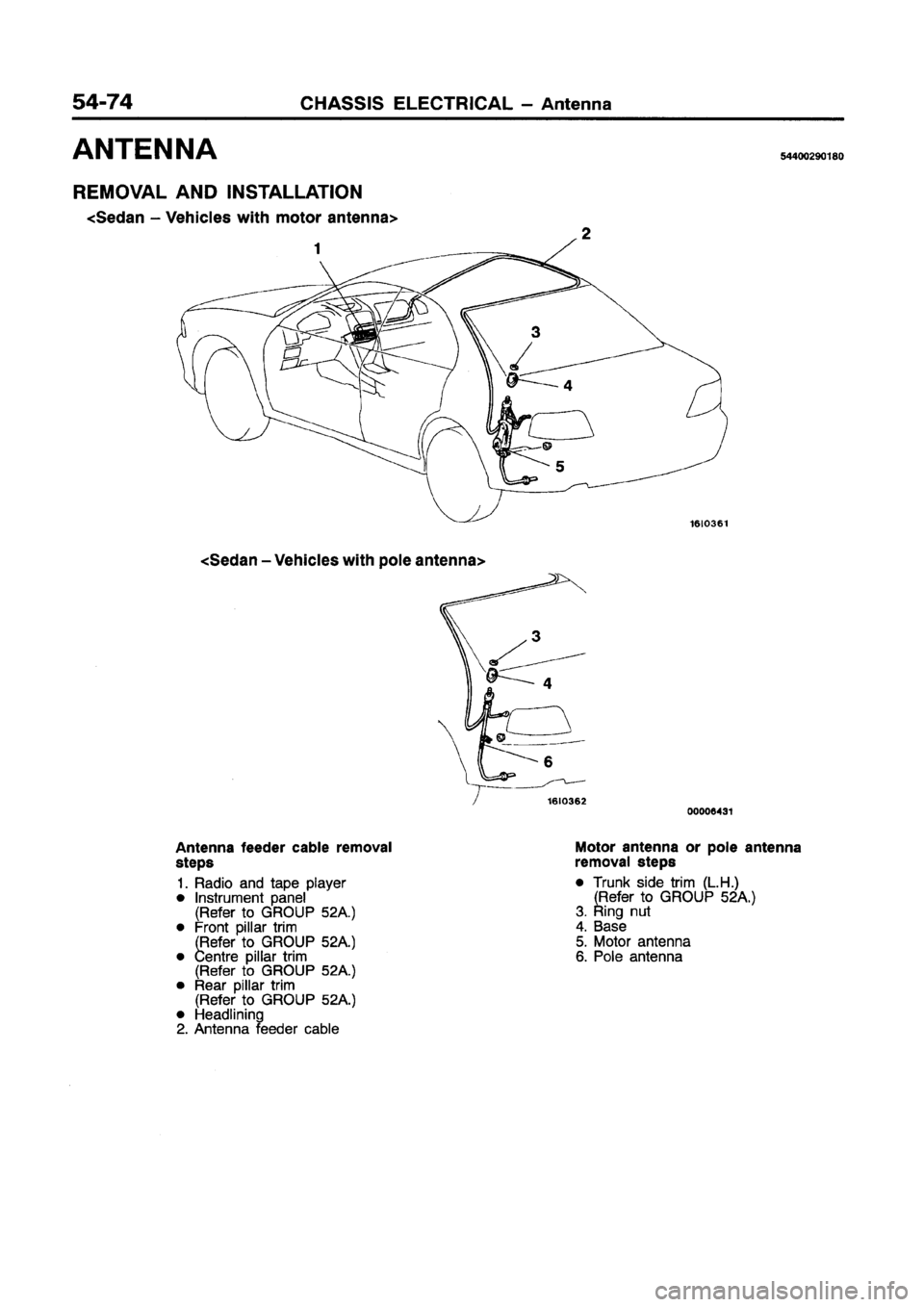 MITSUBISHI GALANT 1997 8.G Workshop Manual MITSUBISHI GALANT 1997 8.G Workshop Manual